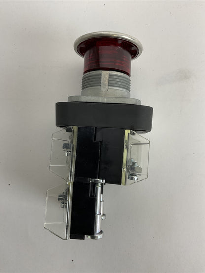 ALLEN BRADLEY 800T-FXQ24RA5 SER T 2-POS PUSH-PULL 24V RED ILLUMINATED TYPE 4,13