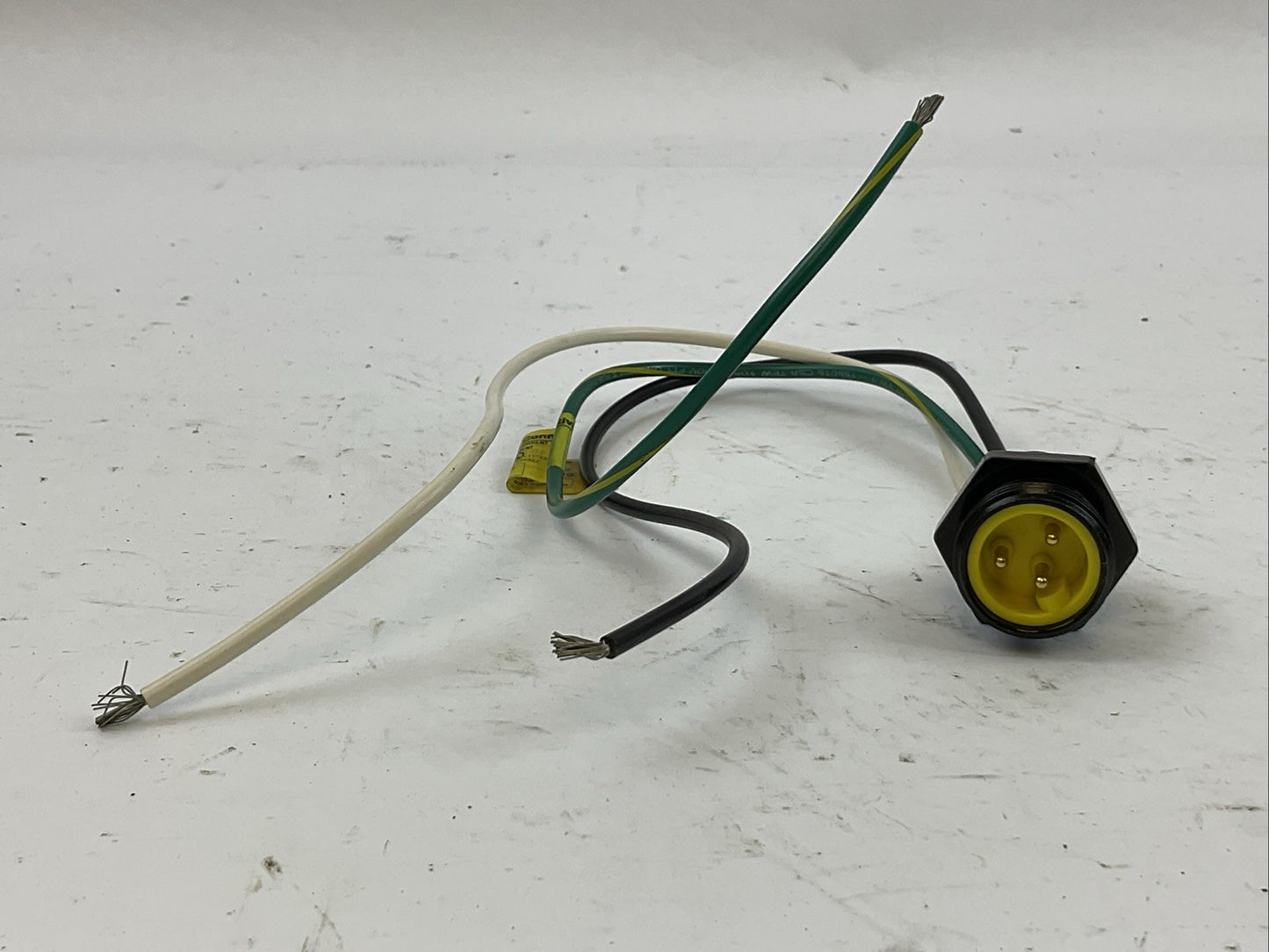 BRAD CONNECTIVITY 1300130202 3P MALE STRAIGHT CONNETOR REPLACES 40909 (LOT OF 2)