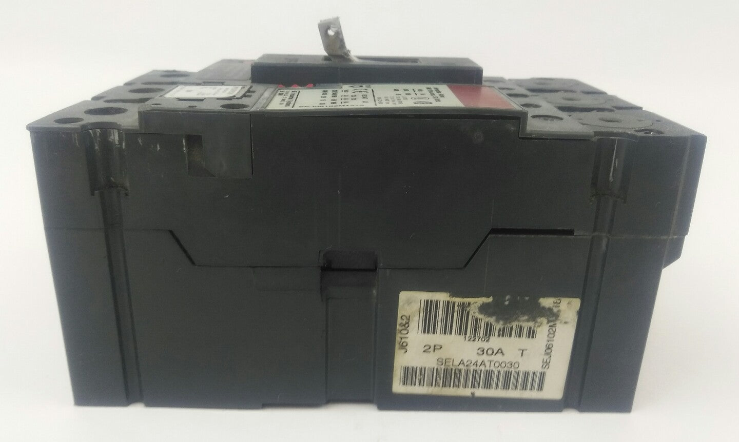 GE SELA24AT0030  2P, 30A, 480V,CIRCUIT BREAKER W/ 20A PLUG, USED GOOD CONDITION