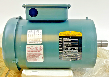 BALDOR VUHM3546T INDUSTRIAL MOTOR 1HP 60HZ 3PH 230/460V 1750RPM 3.38-3.12/1.56