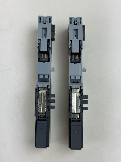 SIEMENS 6ES7193-6BP20-0DA0 SIMATIC ET 200SP BASE UNIT BU15-P16+A10+2D LOT OF 2