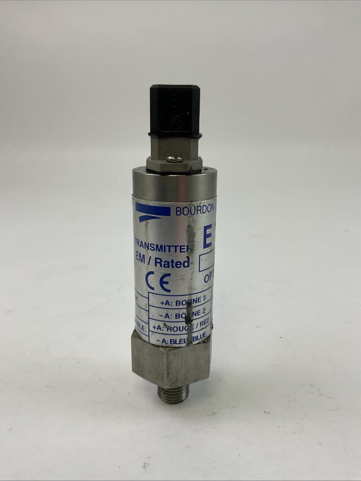 BOURDON-SEDEME E7 12 TRANSMITTER 180 BAR R 1-10V