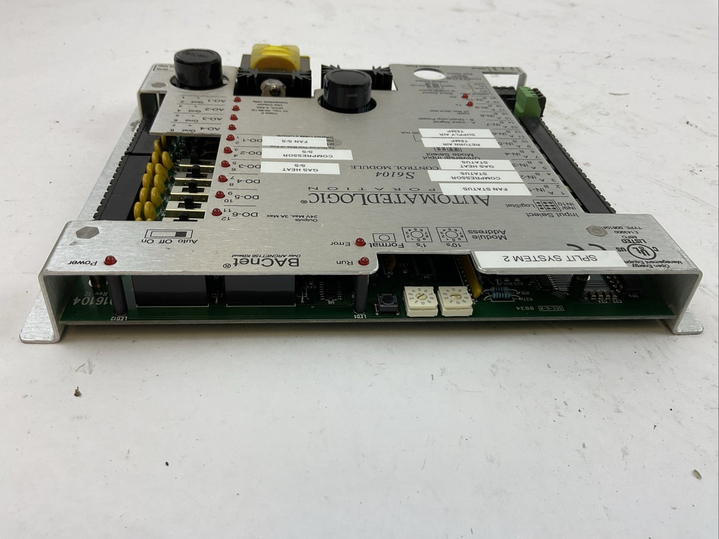 AUTOMATED LOGIC S6104 CONTROL MODULE 24VAC 50-60HZ 20VA 0.83A