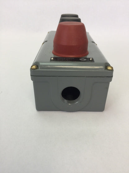 WESTINGHOUSE TYPE HDW PUSHBUTTON CONTROL STATION 600V HEAVY DUTY NEMA 4