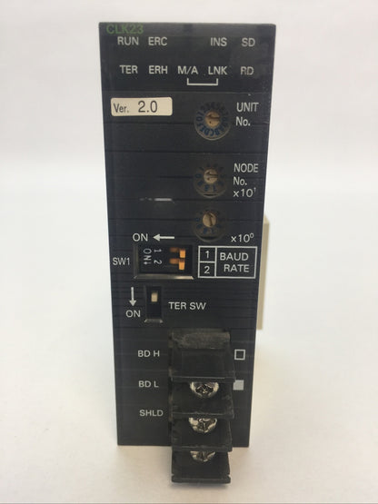 OMRON CJ1W-CLK23 CONTROLLER LINK UNIT VER 2.0