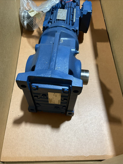 SEW-EURODRIVE KH77B DRN100L4/BE5HR GEARMOTOR rpm 1758/57 V230/460 YY/Y HZ 60