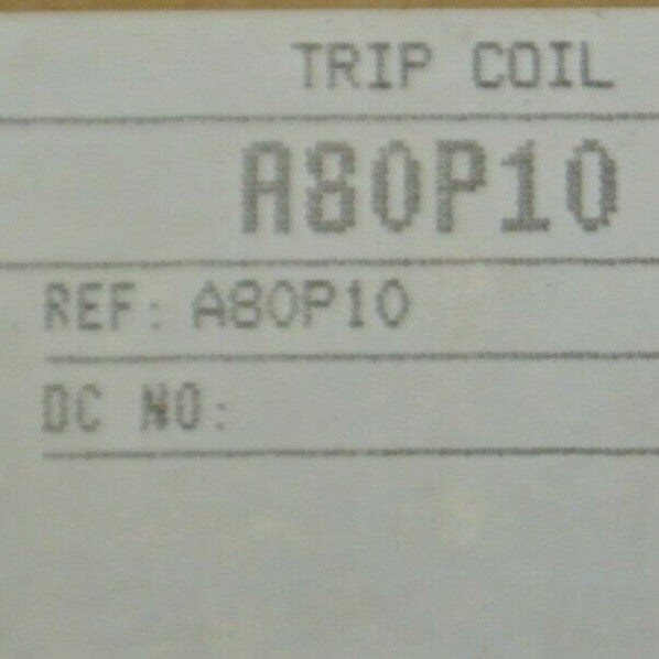 TELEMECANIQUE A80P10 - TRIP COIL for A80 - NEW SURPLUS in FACTORY BOX