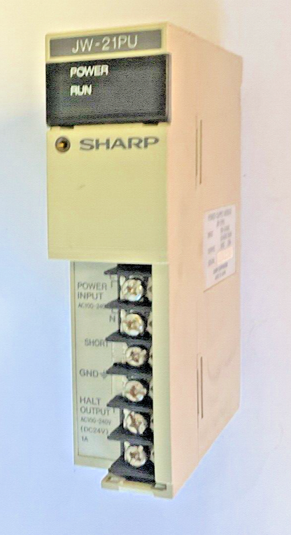 SHARP JW-21PU POWER SUPPLY MODULE 240VAC 50/60HZ  5VDC