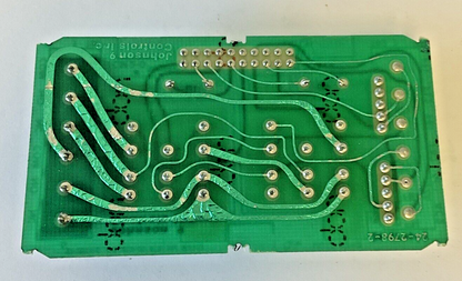 JOHNSON CONTROLS 27-2619-6 /79 REV-D1 RTB-102 M8313 CONTROL BOARD 24-279862