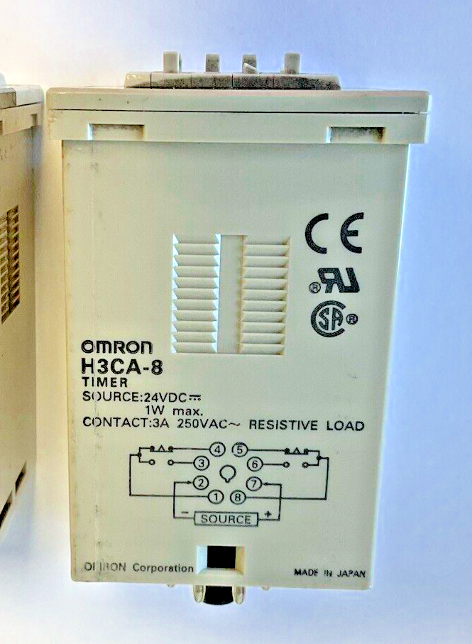 OMRON H3CA-8 TIMER 24VDC 250VAC 3A ***LOTOF3***