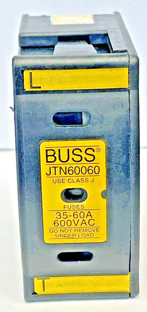 BUSS  JTN60060  CLASS J FUSE HOLDER  35-60AMP 600 VAC