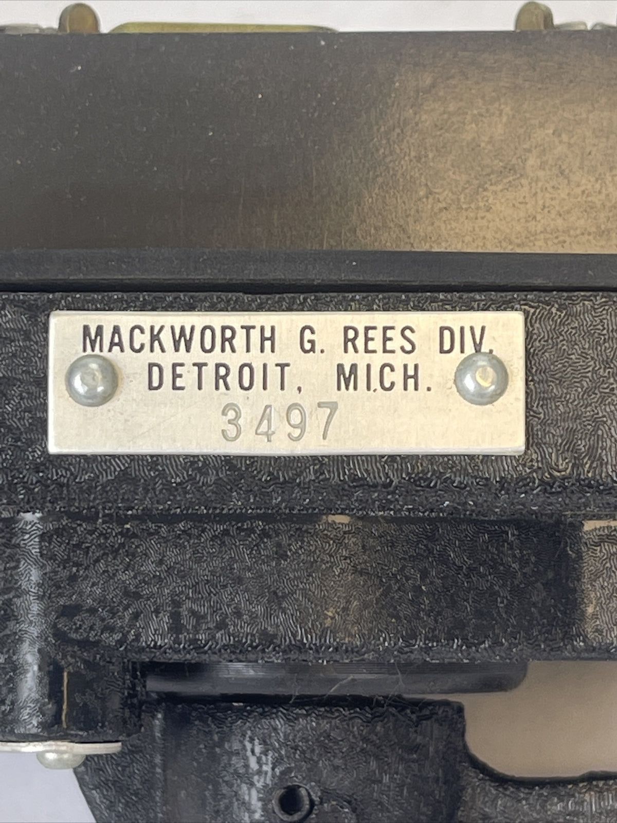 REES 3497 HAND OFF AUTO SELECTOR SWITCH