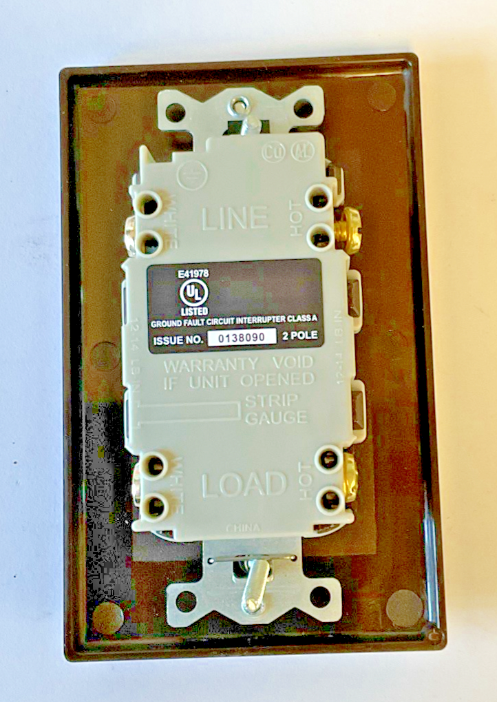 HUBBELL GFRST20 COMMERCIAL RECEPTACLE 20A 125V GFCI