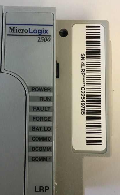 ALLEN BRADLEY 1764-LRP PROCESSOR SER.C FW12 5VDC MICROLOGIX 1500