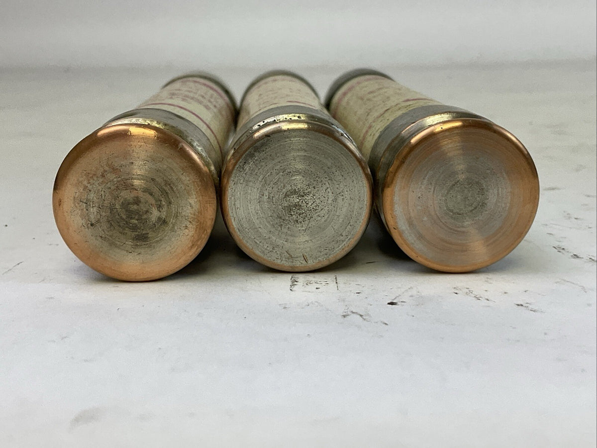 GOULD SHAWMUT TRS60R TRI-ONIC TIME DELAY FUSE 60A 600VAC (LOT OF 3)