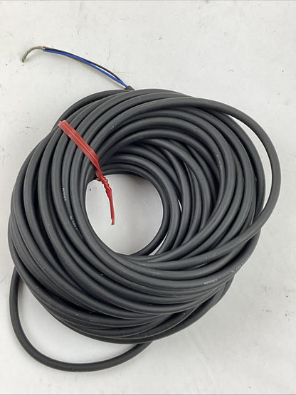 KEYENCE OP-85502 CONNECTOR CABLE CORDSET 4 PIN STRAIGHT 10M