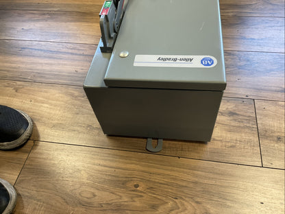 ALLEN BRADLEY 512-AJB-6P-24R COMBINATION STARTER SIZE 0 TYPE 3R, 4, 12