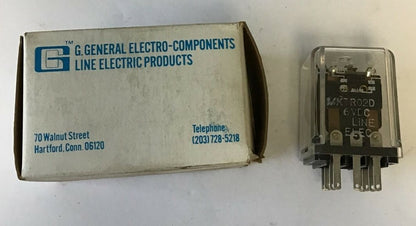 G. GENERAL ELECTRO MKTRO2D RELAY 6VDC ***LOTOF2***