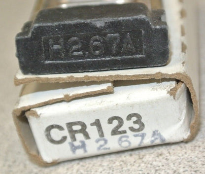 GENERAL ELECTRIC CR-123 / H2.67A MANUAL STARTER HEATER ELEMENT / NEW SURPLUS