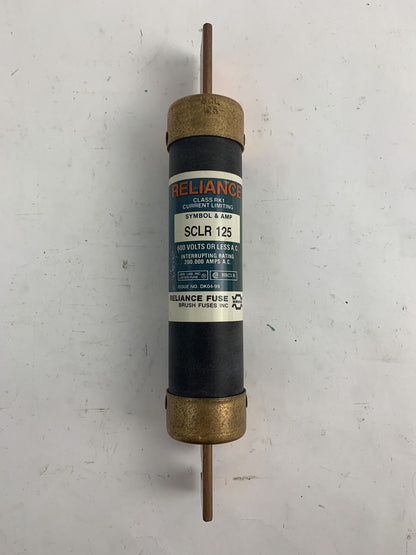 Reliance SCLR125 125A 600V Fuse