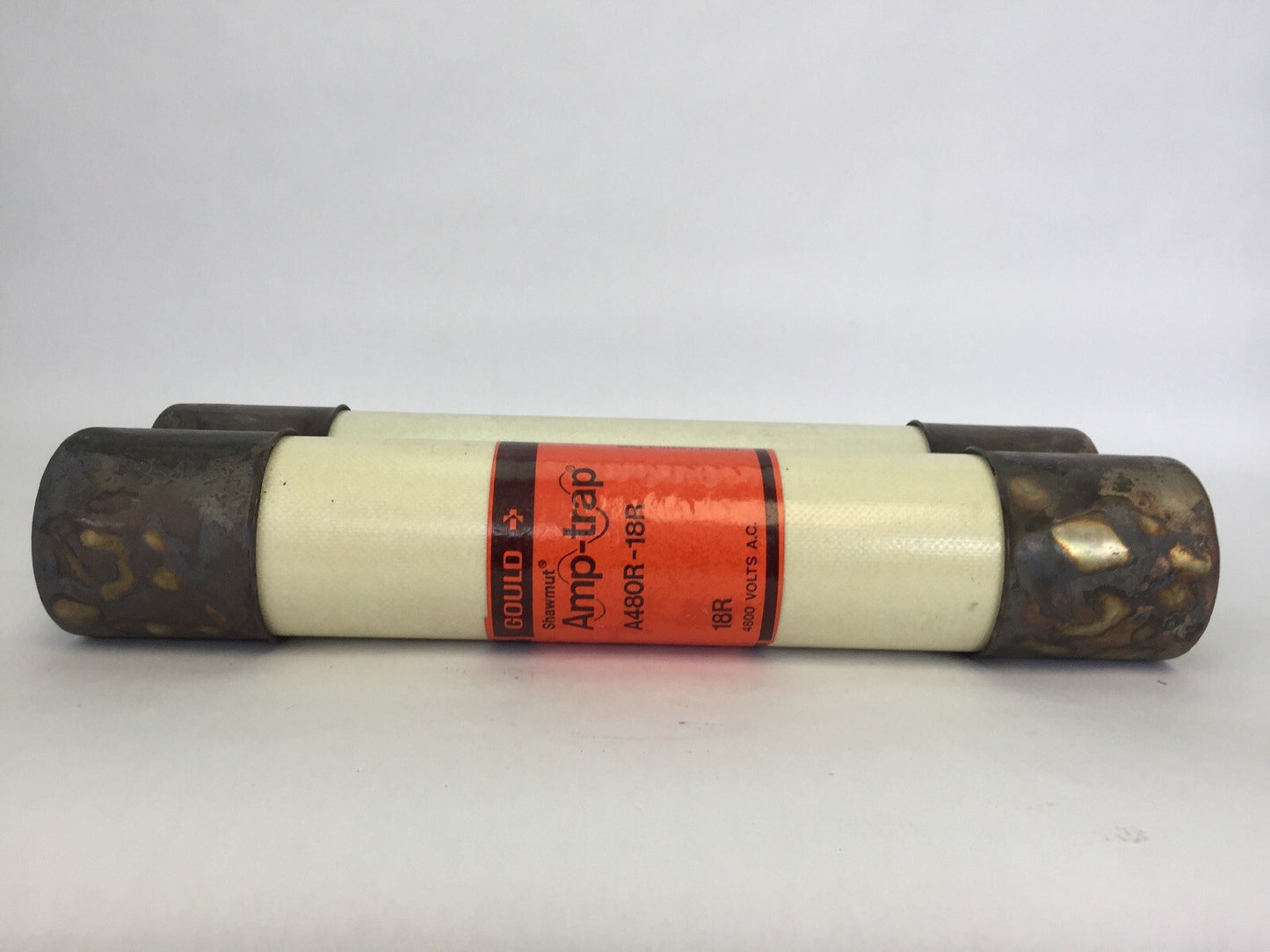 GOULD SHAWMUT AMP-TRAP A480R-18R CURRENT LIMITING FUSE 4800 VAC