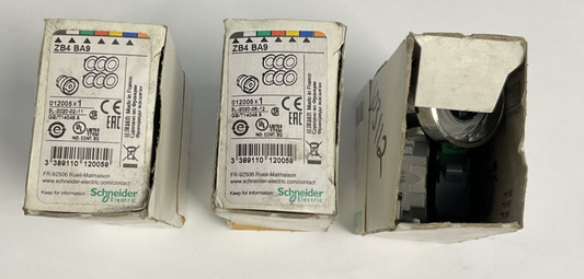 SCHNEIDER ELECTRIC ZB4 BA9 PUSH BUTTON ***LOTOF3***