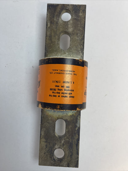 SHAWMUT A2BY1600 FORM 208 AMP-TRAP CURRENT LIMITING FUSE 250VAC 1600AMP TYPE 88