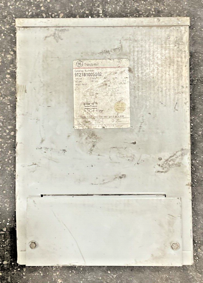 GENERAL ELECTRIC 9T21B1005G02 TRANSFORMER 7.50KVA TYPE QM 1PH