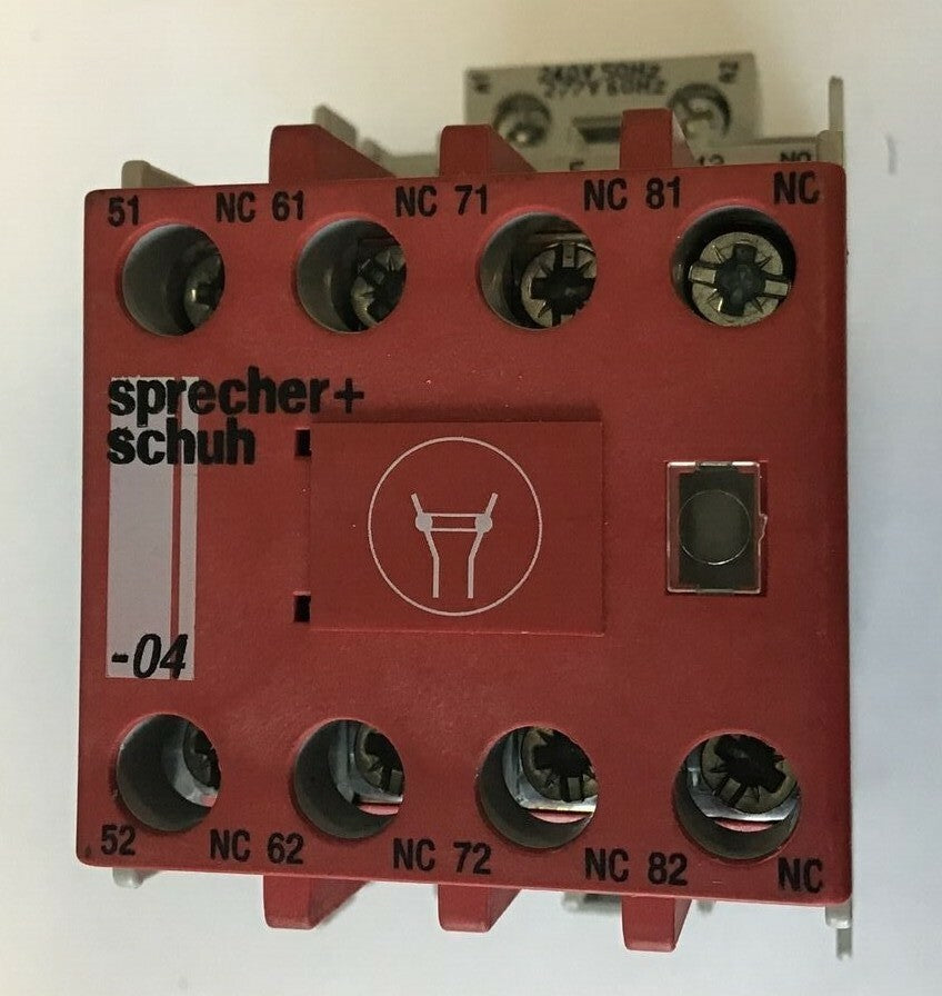 SPRECHER+SCHUH CAS7-9-14C SAFETY CONTACTOR 600VAC