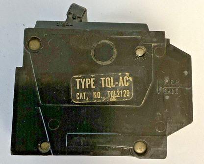 GENERAL ELECTRIC TQL2120 CIRCUIT BREAKER 20 120/240VAC