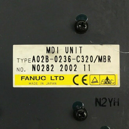 FANUC  A02B-0236-C320/MBR MDI UNIT