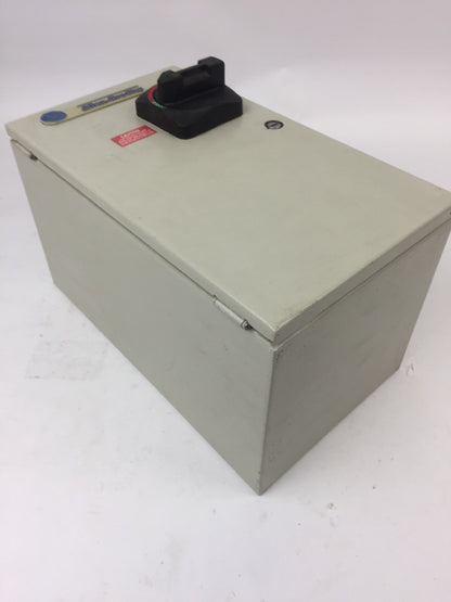 ALLEN BRADLEY 112-C09ABDA1E COMBINATION MOTOR CONTROLLER W/DISCONNECT SWITCH