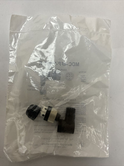 MENCOM MDC-4FP-FW09-R FIELD WIREABLE SENSOR PLUG (LOT OF 3)