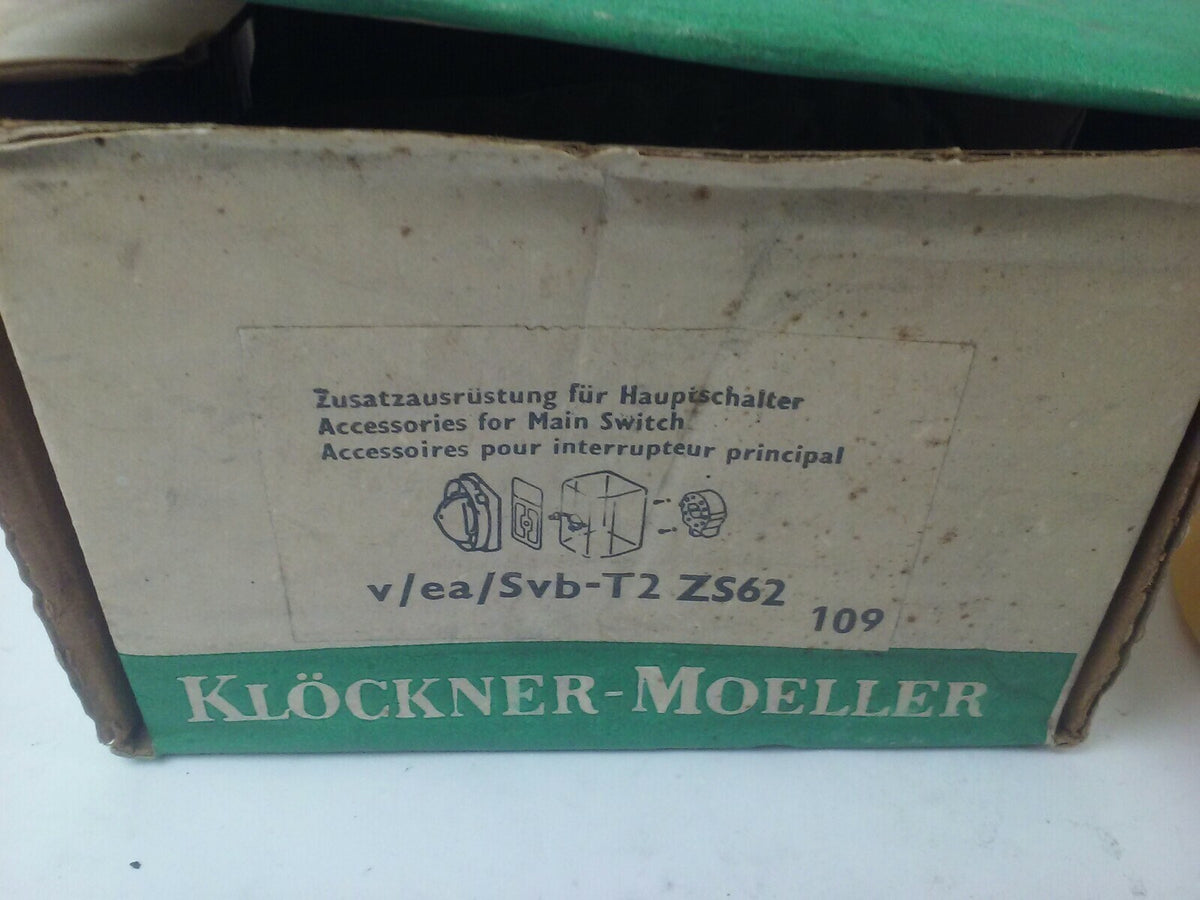 KLOCKNER MOELLER V/EA/SVB-T2 ACCESSORIES FOR MAIN SWITCH V/EA/SVB-T2 ZS62