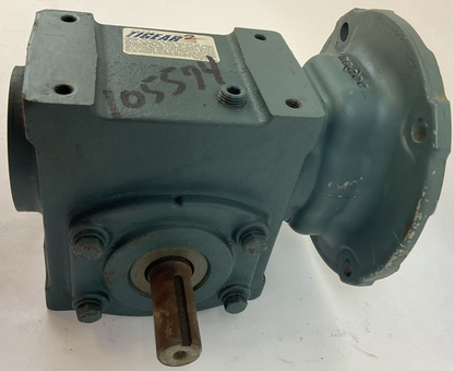 DODGE 17Q10L14 TIGEAR-2 GEAR REDUCER RATIO 10:1 1750RPM *HAS SHELF WEAR*
