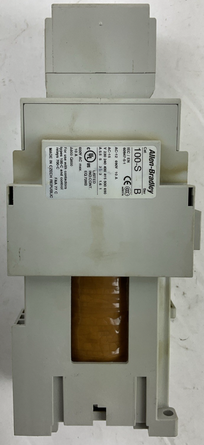 ALLEN BRADLEY 100-C30D*00 SER C CONTACTOR 600VAC 55A 3PH 25HP COIL 24VDC 100-F