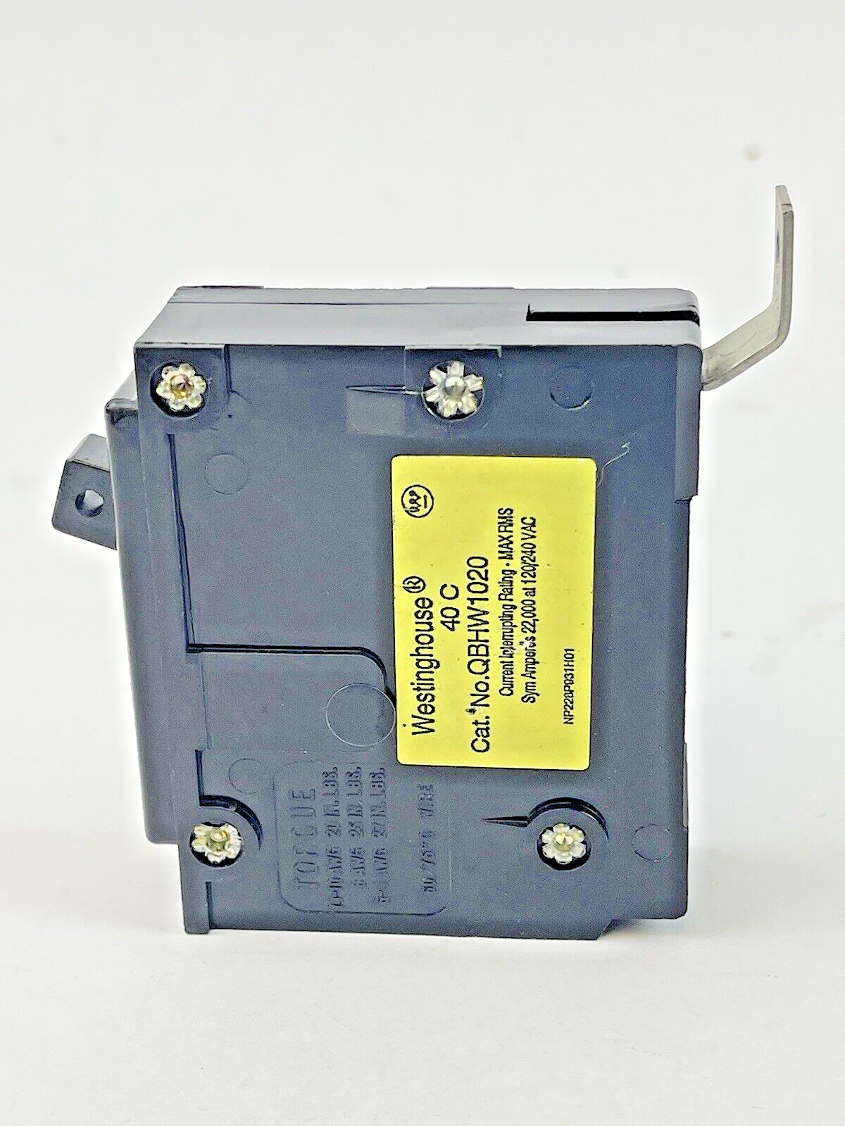 CUTLER-HAMMER WESTINGHOUSE *LOT OF 10* QBHW1020 -20A/1 POLE/240 VAC/QUICKLAG