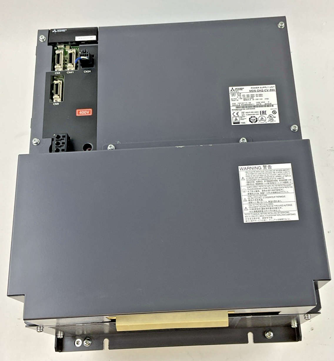 MITSUBISHI MDS-DH2-CV-550 SERVO DRIVE 45KW VER.H 480V 106A/119A 50/60HZ