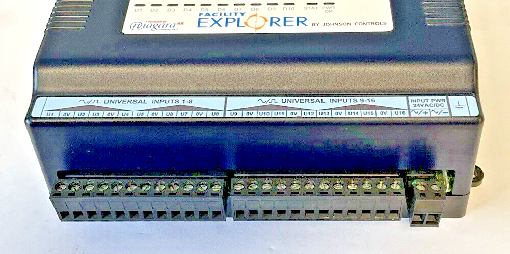 JOHNSON CONTROLS FXNDIO34 MODULE FACILITY EXPLORER