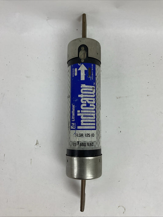 LITTELFUSE FLSR 125 ID 75-600VAC 125AMP INDICATOR FUSE