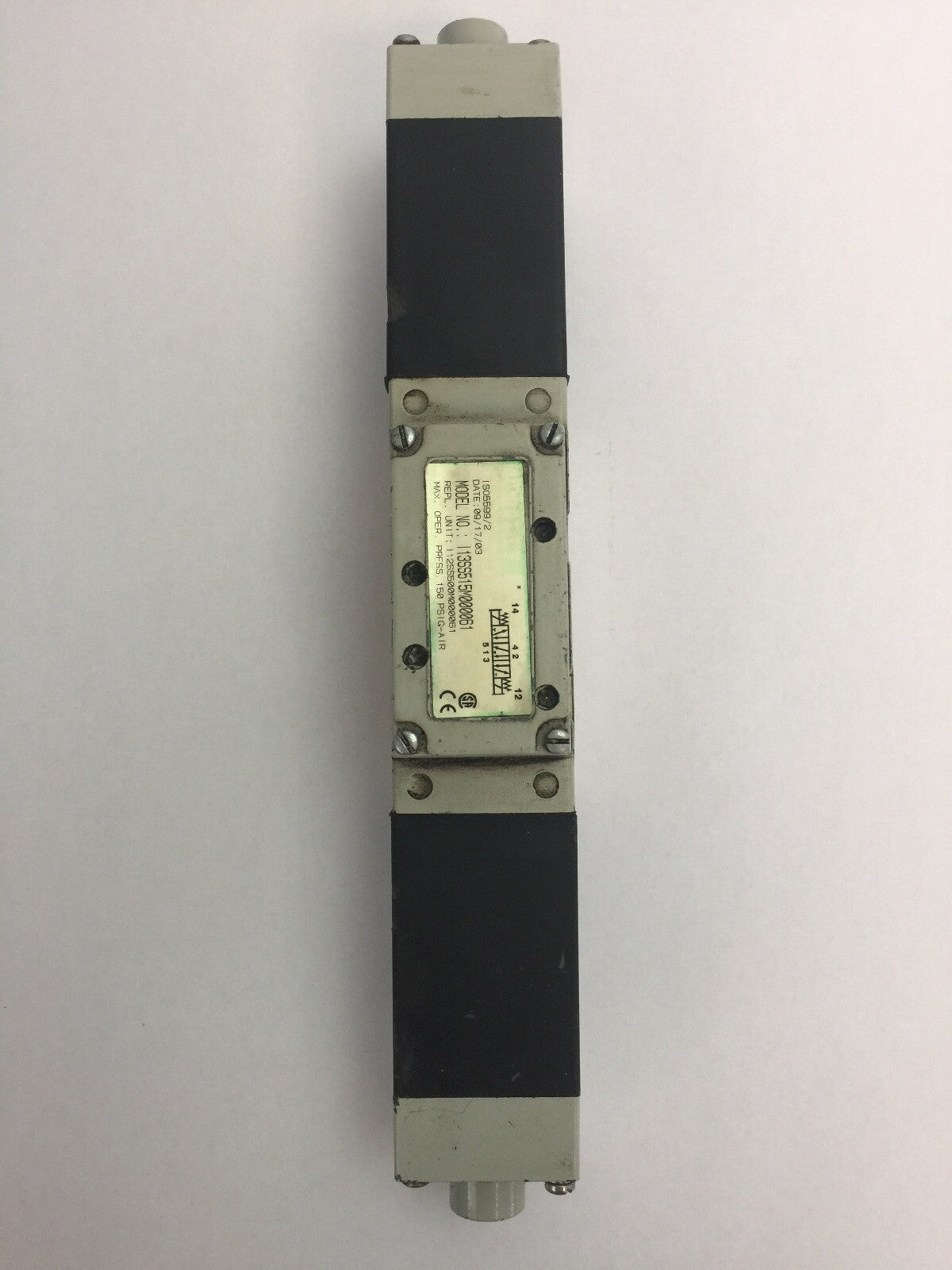 NUMATICS 225-440B SOLENOID VALVE 24 VDC 6.0 WATTS I13SS515M000061 150 PSIG-AIR