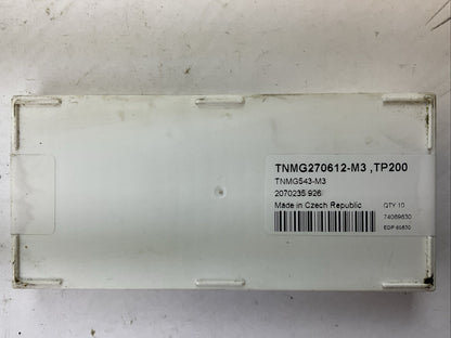 SECO TNMG270612-M3 TP200 TNMG543-M3 CARBIDE INSERT (BOX OF 10)