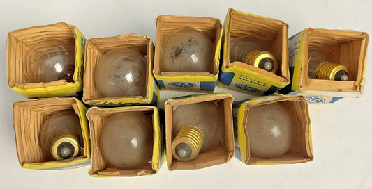 GENERAL ELECTRIC 10S11N BULB 10W 130V ***LOTOF9***