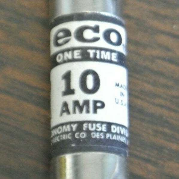 BOX of 10 / ECONOMY / ECO / FPE MOL-10 MIDGET FUSE / 10A / 250V