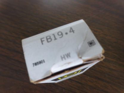 SQUARE D FB19.4 OVERLOAD RELAY THERMAL UNIT / HEATER - NEW SURPLUS - FB19-4