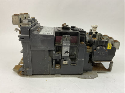 ALLEN BRADLEY 509-EOD SIZE 4 STARTER SER A 135A 600VAC 3PH 100HP COIL 115-120V