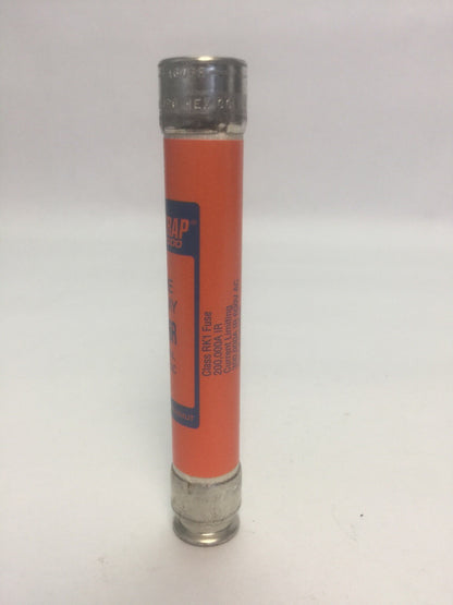 GOULD SHAWMUT AMP-TRAP 2000 A6D6R TIME DELAY FUSE 6A 600VAC CLASS RK1 (LOT OF 5)