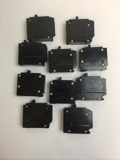 CHALLENGER C120 CIRCUIT BREAKER 20AMP 120/240VAC 1POLE (LOT OF 10)