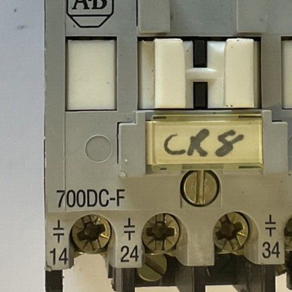 ALLEN BRADLEY 700DC-F400* CONTROL RELAY  SER.C 40E 10A 660V