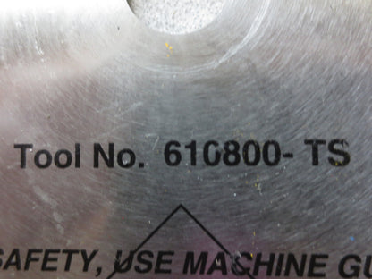 AMANA 610800-TS THIN KERF TRIM BLADE 10" 80T ATB GRIND 10" HOOK D-10 CARBIDE TIP